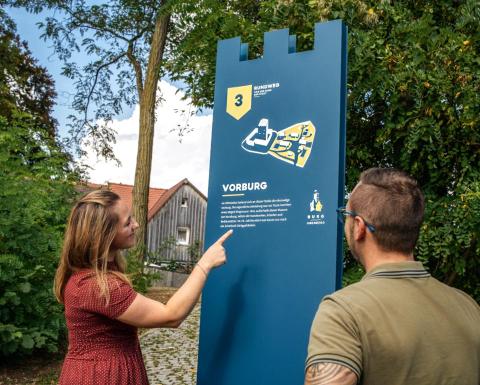 "Von der Burg zur Stadt" - Führung am Rundweg